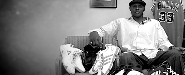 Horace Donates Championship Shoes